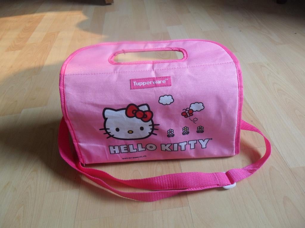 HELLO KITTY TASJE KOELTASJE MEISJESTASJE SCHOOLTASJE, Ophalen of Verzenden, Zo goed als nieuw