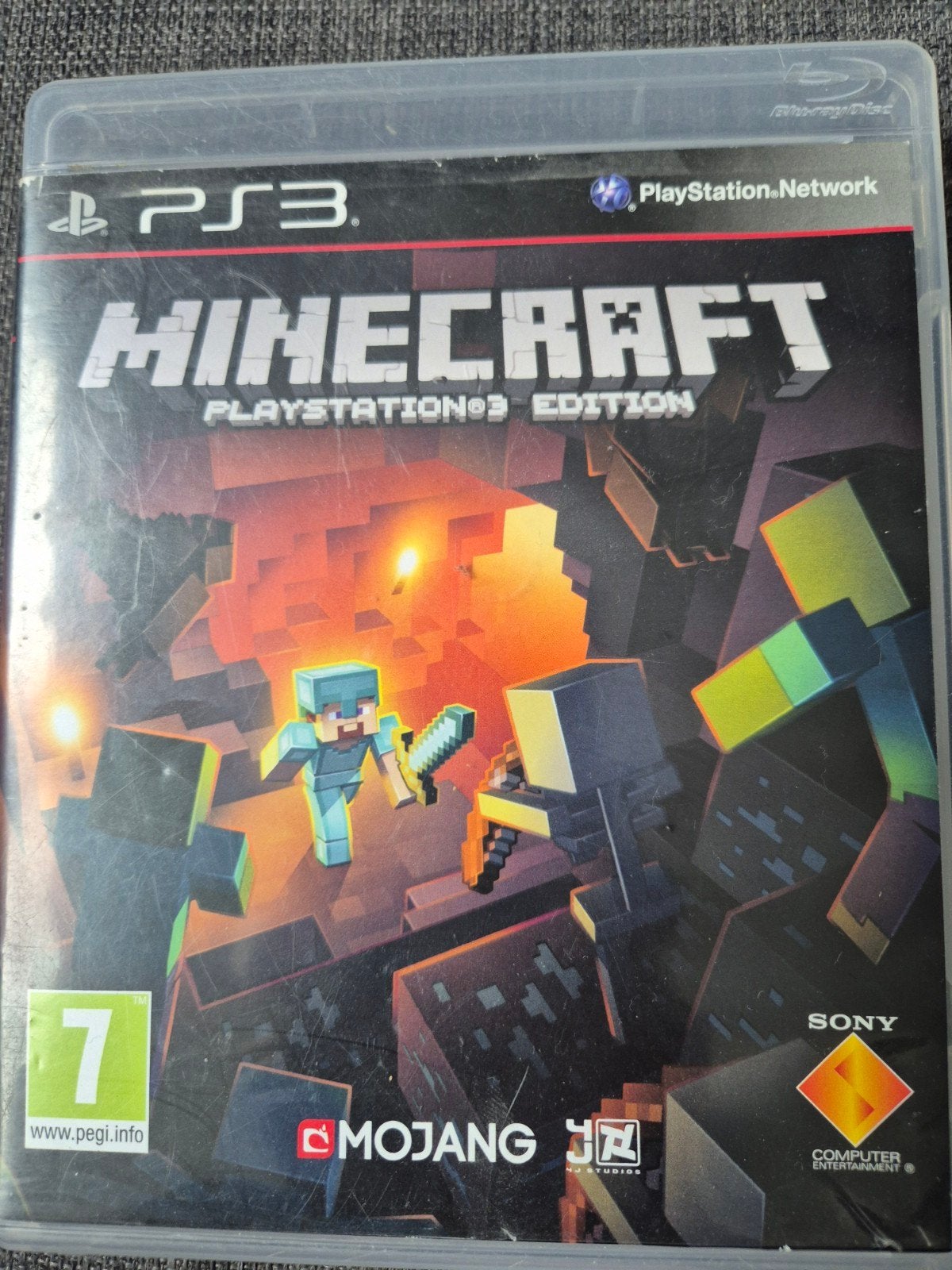 Minecraft PlayStation 3 Edition - Zo goed als nieuw, Avontuur en Actie, Ophalen of Verzenden, Zo goed als nieuw, Eén computer