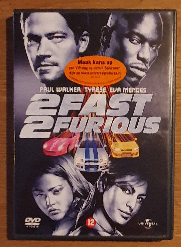 2 Fast 2 Furious (2003) - DVD, Ophalen of Verzenden, Zo goed als nieuw, Frans, Arabisch