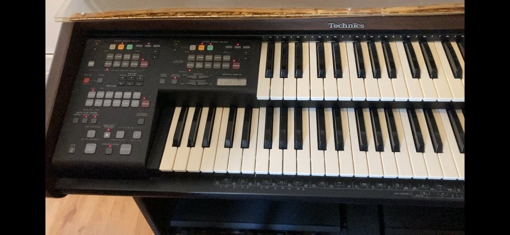 te koop orgel teab, Ophalen, Gebruikt, 2 klavieren, Orgel