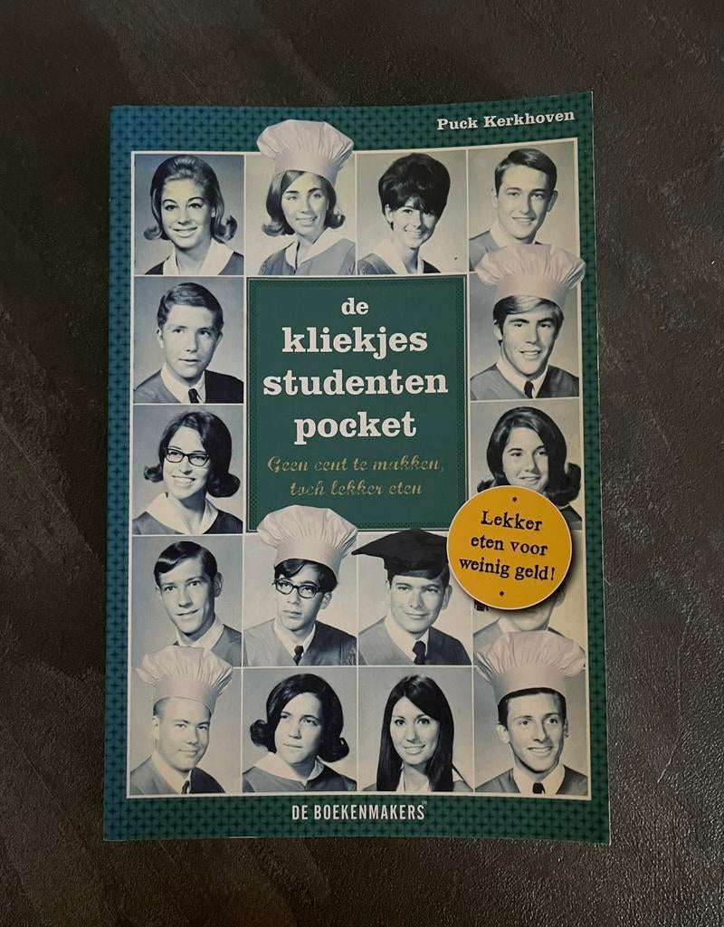 2 kookboeken voor op kamers, Boeken, Kookboeken, Ophalen of Verzenden, Zo goed als nieuw, Gezond koken