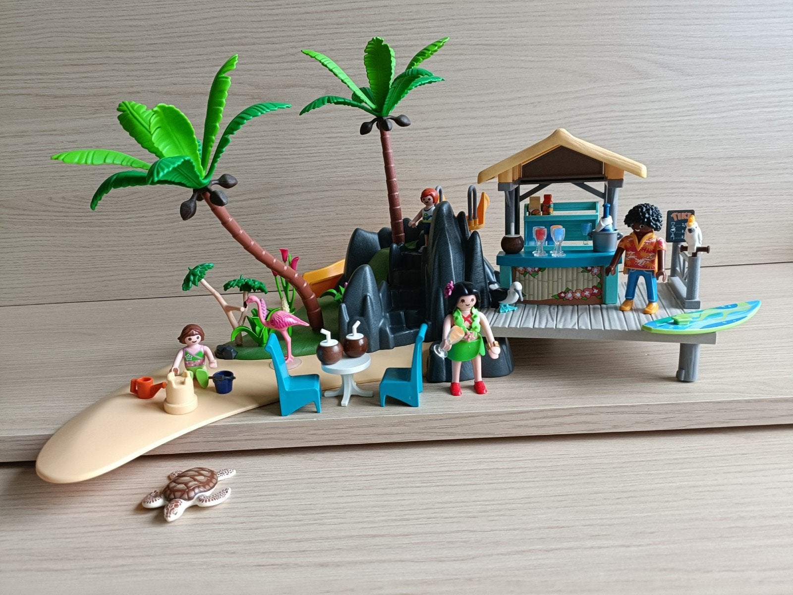 Playmobil vakantie eiland 6979, Kinderen en Baby's, Speelgoed | Playmobil, Complete set, Overige typen, Zo goed als nieuw, Family fun