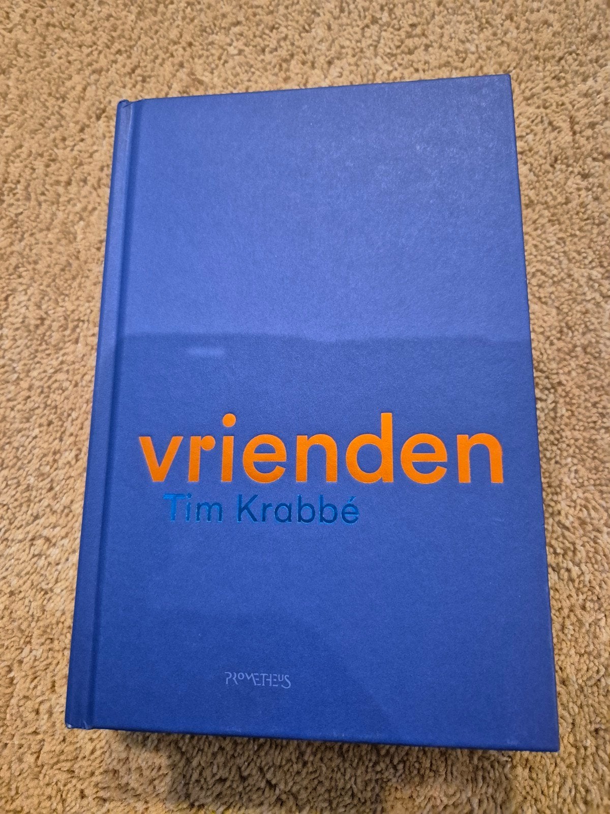 Tim Krabbé - Vrienden, Ophalen of Verzenden, Gelezen, Tim Krabbé