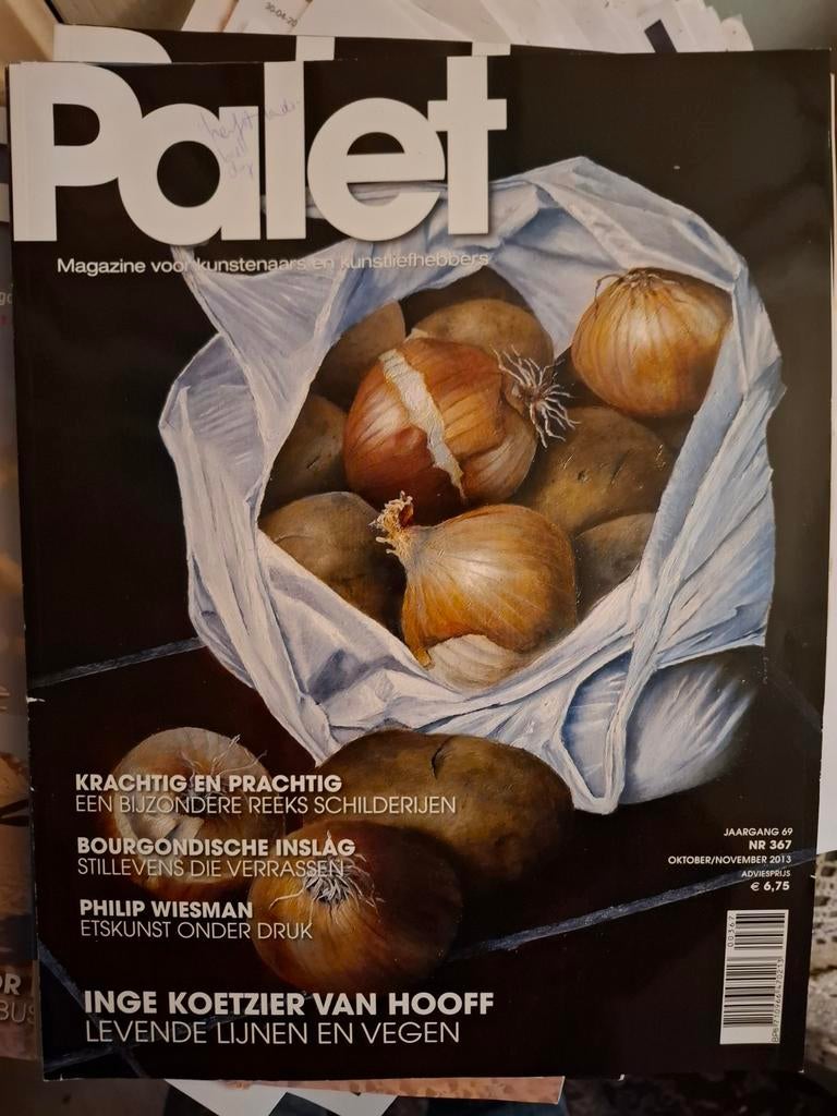 Palet Magazine - Kunsttijdschrift 18x, Ophalen of Verzenden, Zo goed als nieuw