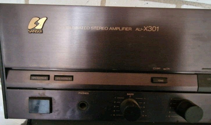 Sansui AU-X301 Geïntegreerde Stereo Versterker, Ophalen of Verzenden, 120 watt of meer, Overige merken