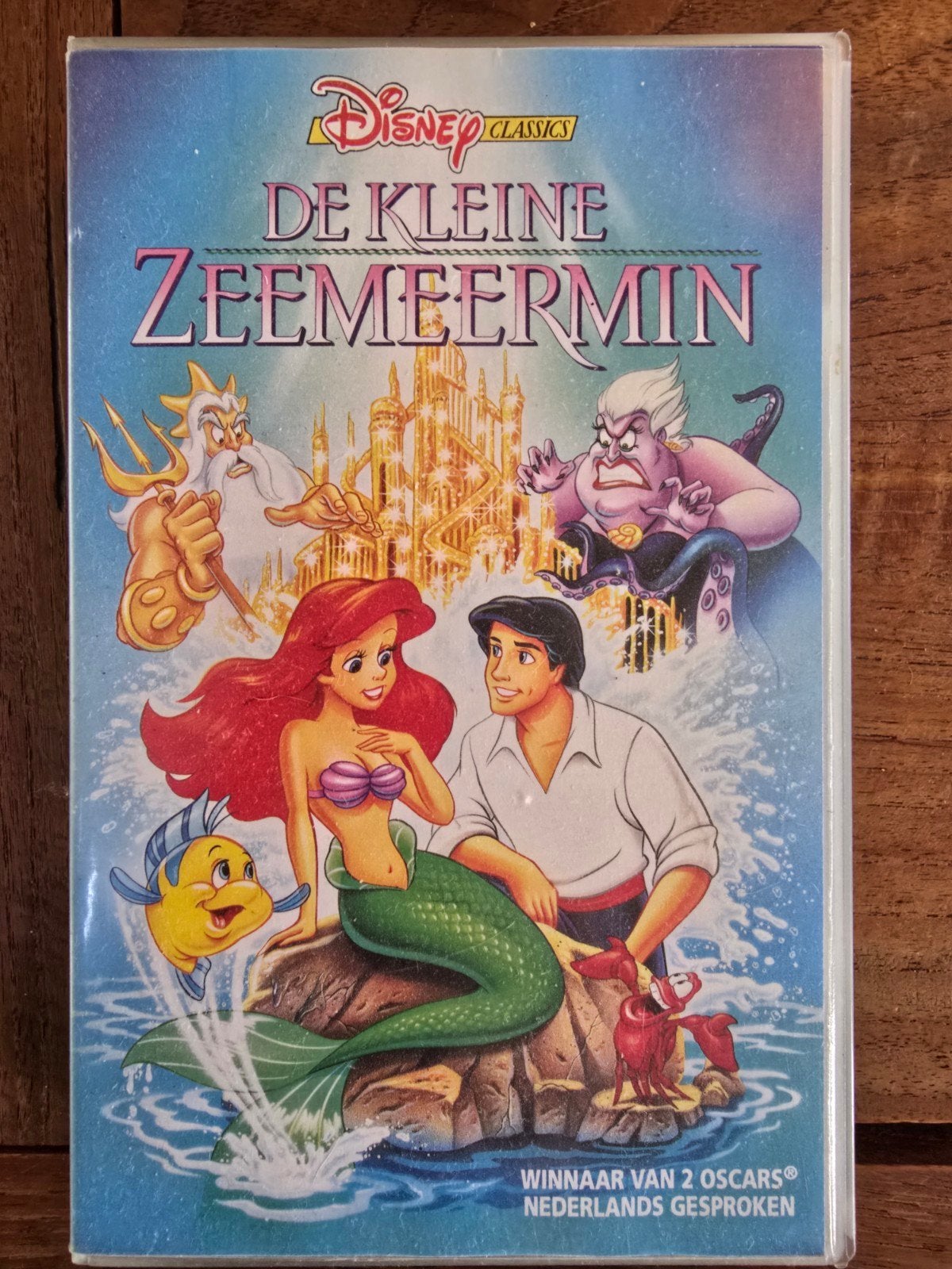 Disney Classics: De Kleine Zeemeermin VHS, Alle leeftijden, Kinderfilm, Zo goed als nieuw, VHS