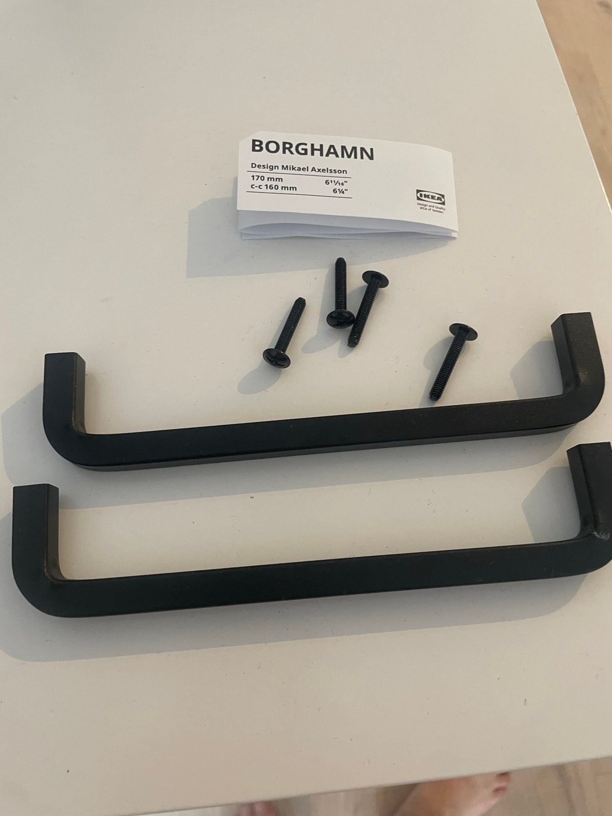 IKEA Borghamn Deurgreep - Ongebruikt, Ophalen, Nieuw