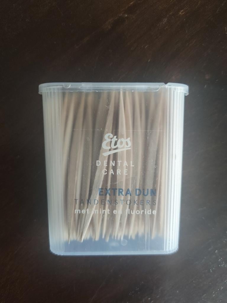 Etos Dental Care Extra Dunne Tandenstokers met Mint, Ophalen, Nieuw, Overige typen