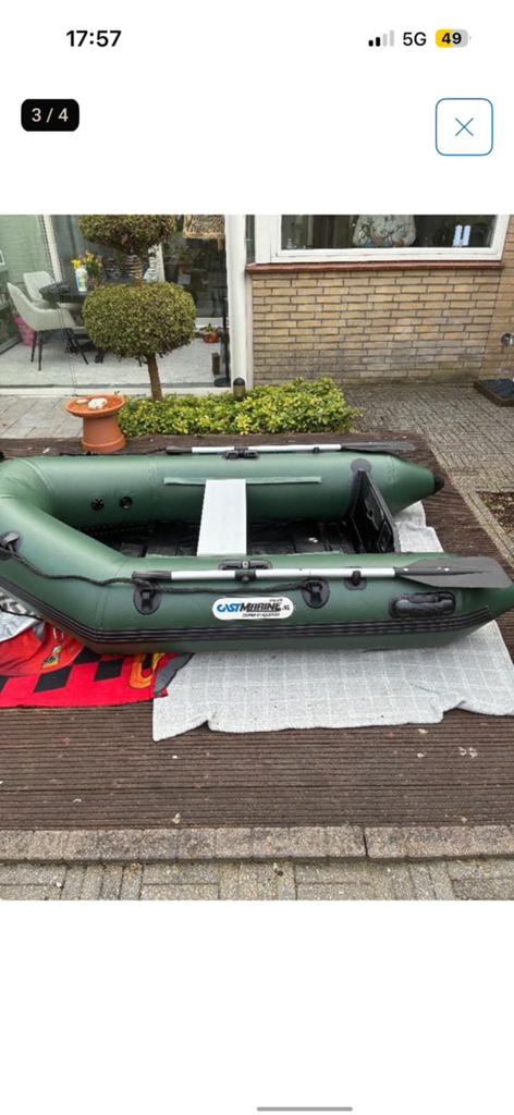 Rubberboot, Ophalen of Verzenden, Zo goed als nieuw