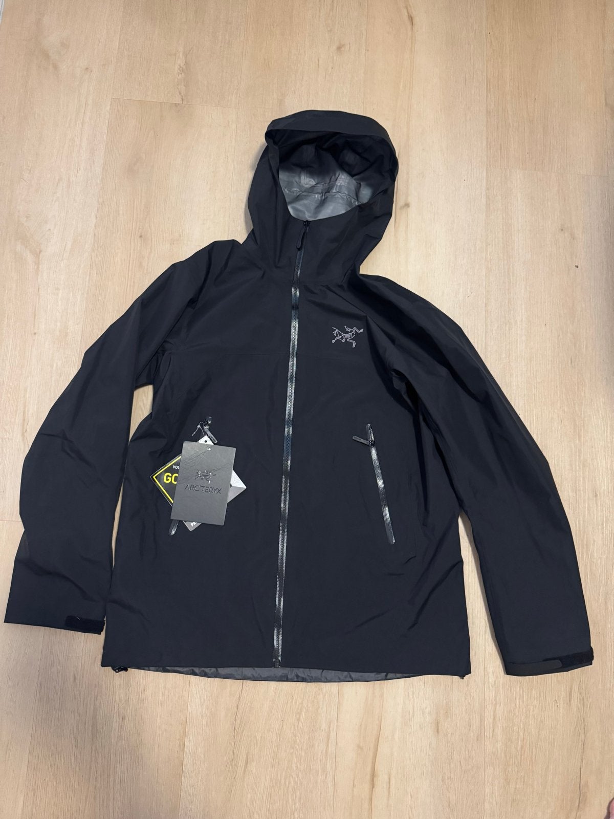 Arcteryx Gore-Tex Jas - Zwart - Maat L, Kleding | Heren, Ophalen of Verzenden, Nieuw, Maat 52/54 (L), Zwart