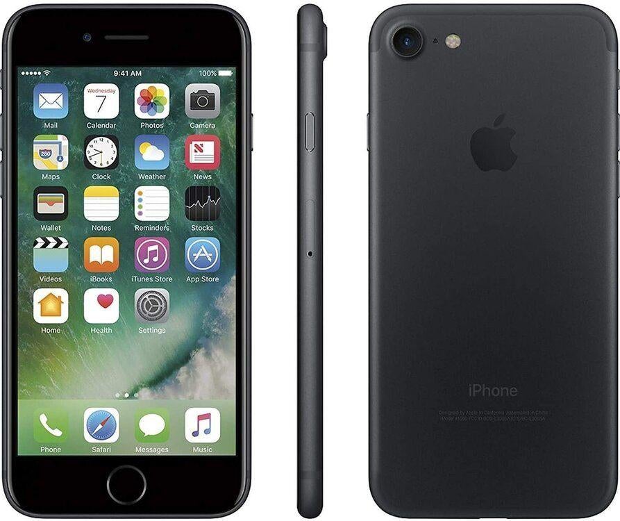 Apple iPhone 7 32GB Zwart, Telecommunicatie, Mobiele telefoons | Apple iPhone, Gebruikt, Zwart, 32 GB, 78 %