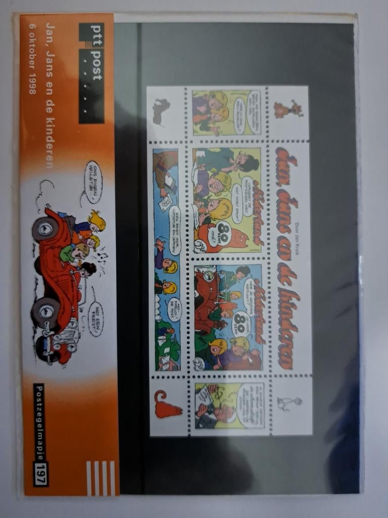 Postzegelvel Jan, Jans en de Kinderen (PTT Post), Ophalen