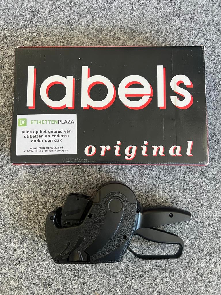 Prijstang Z16 met 36 rollen etiketten 26x16mm, Ophalen of Verzenden, Gebruikt