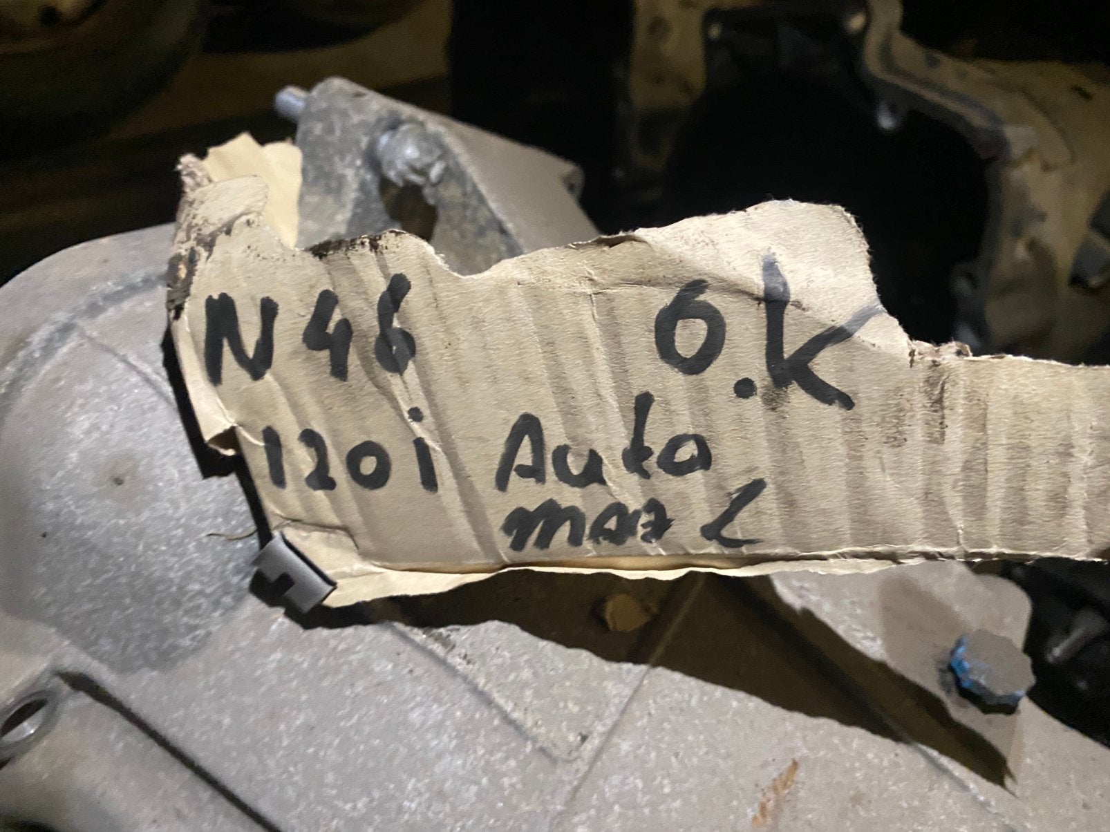 bmw 120i automaatbak van n46 motor 150 dkm, Ophalen, BMW