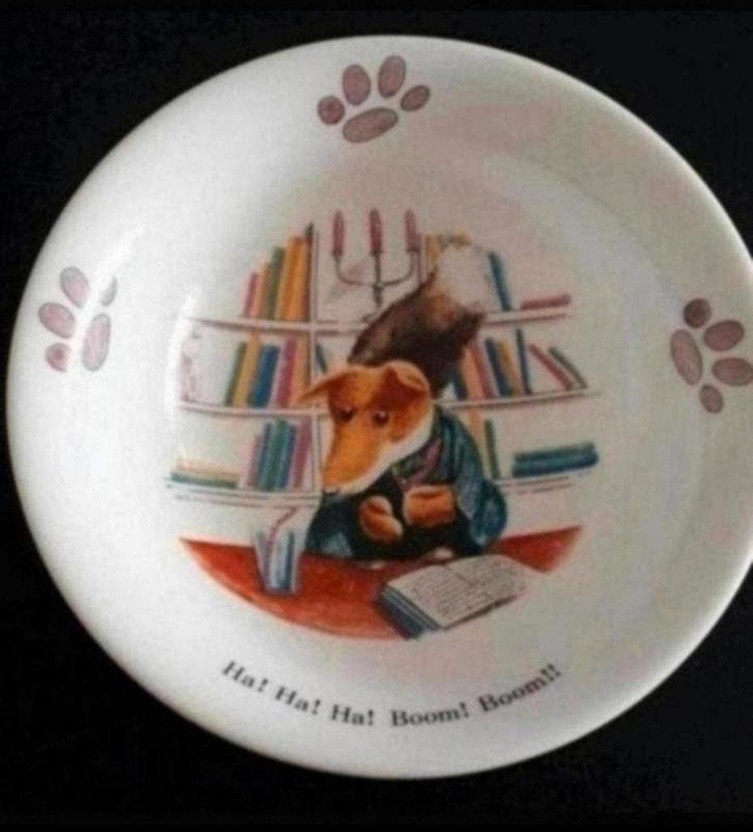 Vintage Coalport Basil Brush kom 1977, Antiek en Kunst, Ophalen of Verzenden