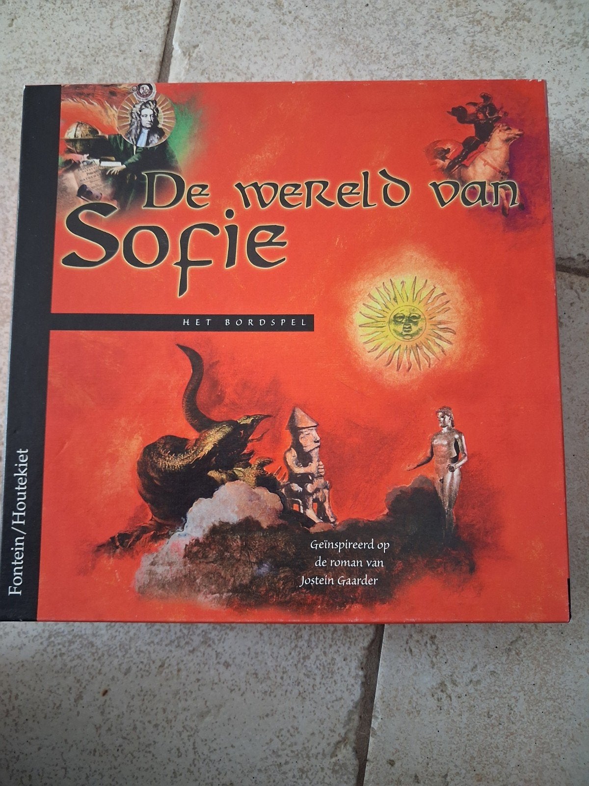 De Wereld van Sofie - Het Bordspel, Vijf spelers of meer, Ophalen of Verzenden, Gebruikt, Fontein / Houtekiet