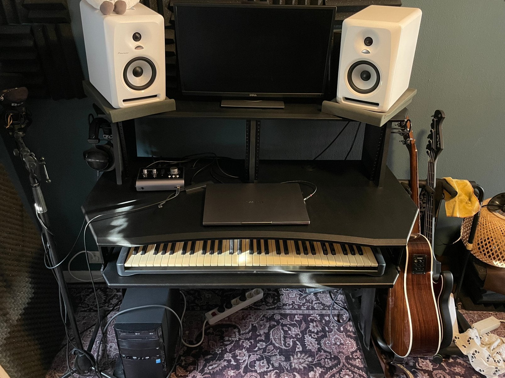 Bureau Millenium SD-120 B StudioDesk, Ophalen, Zwart, Gebruikt, 120 cm
