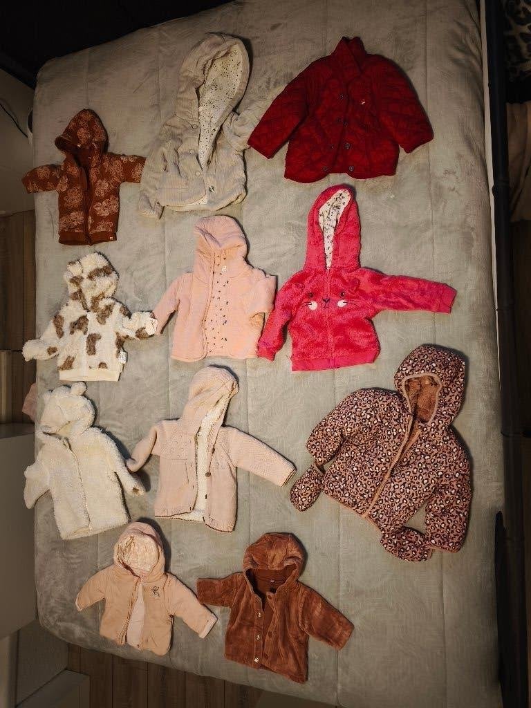 Baby jassen en vesten pakket - diverse maten en kleuren, Ophalen of Verzenden, Gebruikt, Overige maten