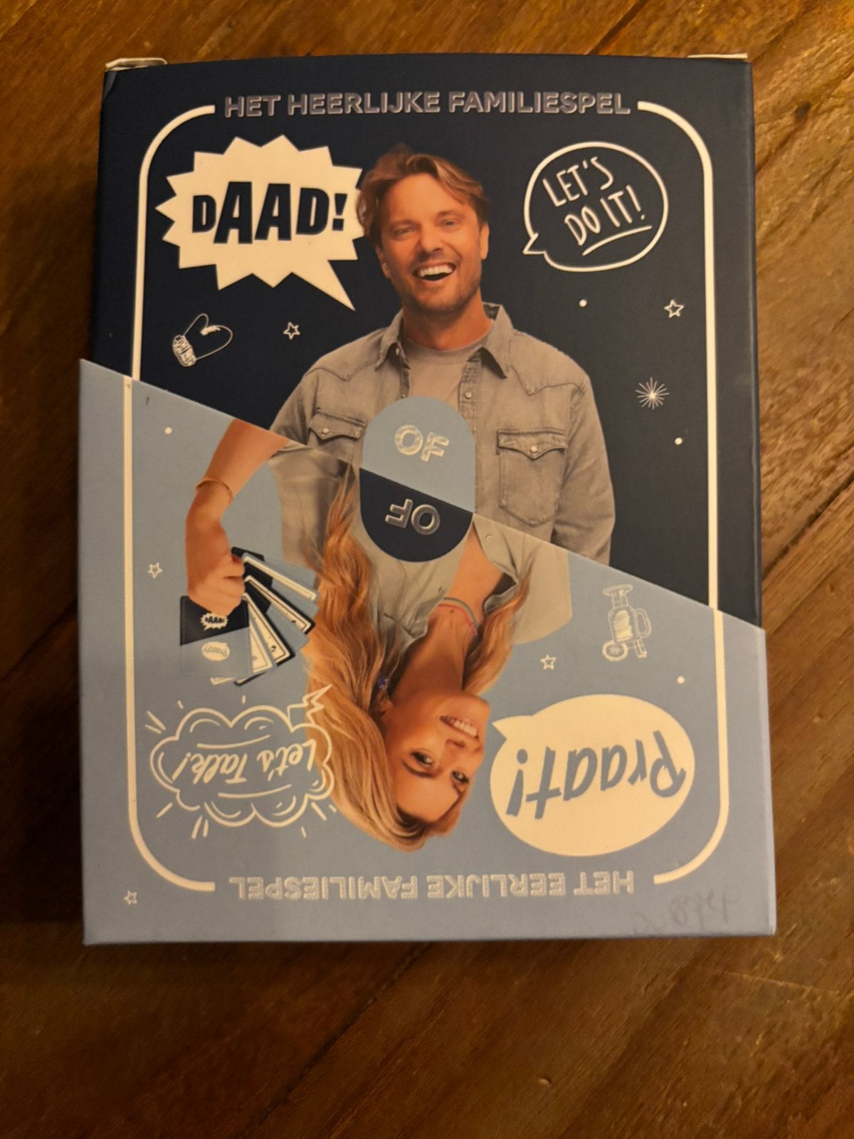 Praat of daad - familiespel - Wintereditie - kaartspel, Ophalen of Verzenden, Nieuw
