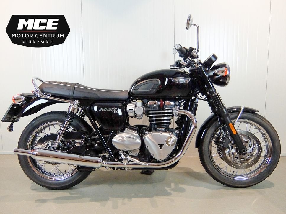*VERKOCHT* TRIUMPH BONNEVILLE  T 120 (bj 2017), 2 cilinders, Bedrijf, Onbekend, 1200 cc