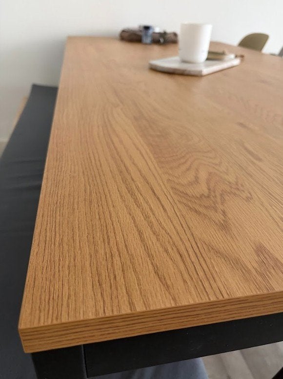 Dining table MOOS Jaxon Eettafel 180 x 90 cm, Huis en Inrichting, Tafels | Eettafels, Ophalen, Modern industrial, 50 tot 100 cm