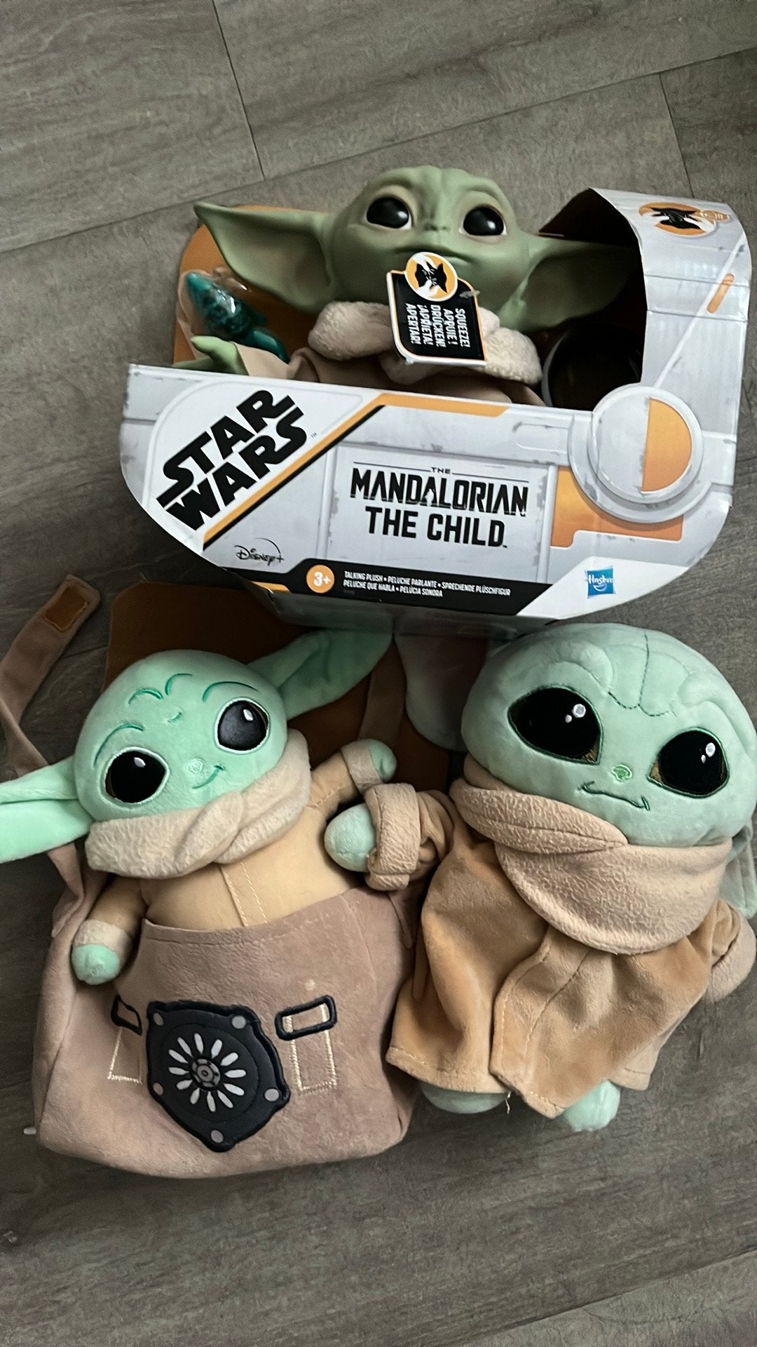 Star Wars The Mandalorian The Child (Baby Yoda) knuffel, Ophalen of Verzenden, Nieuw, Jongen of Meisje