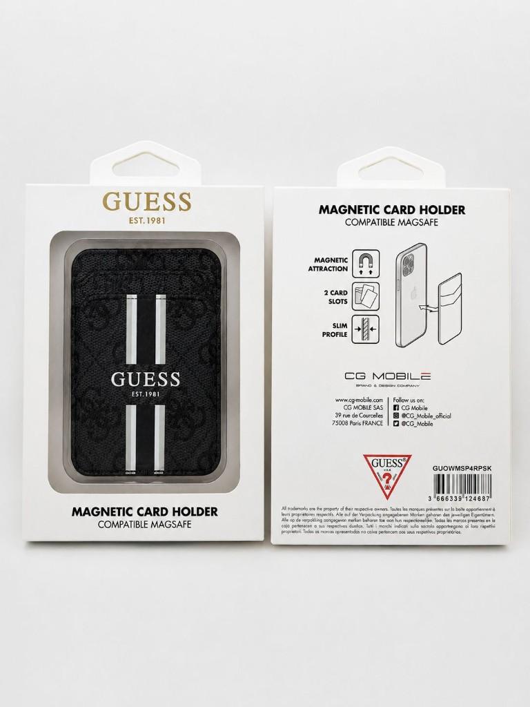GUESS Magentic Card Holder Magsafe Nieuw, Telecommunicatie, Mobiele telefoons | Toebehoren en Onderdelen, Ophalen of Verzenden