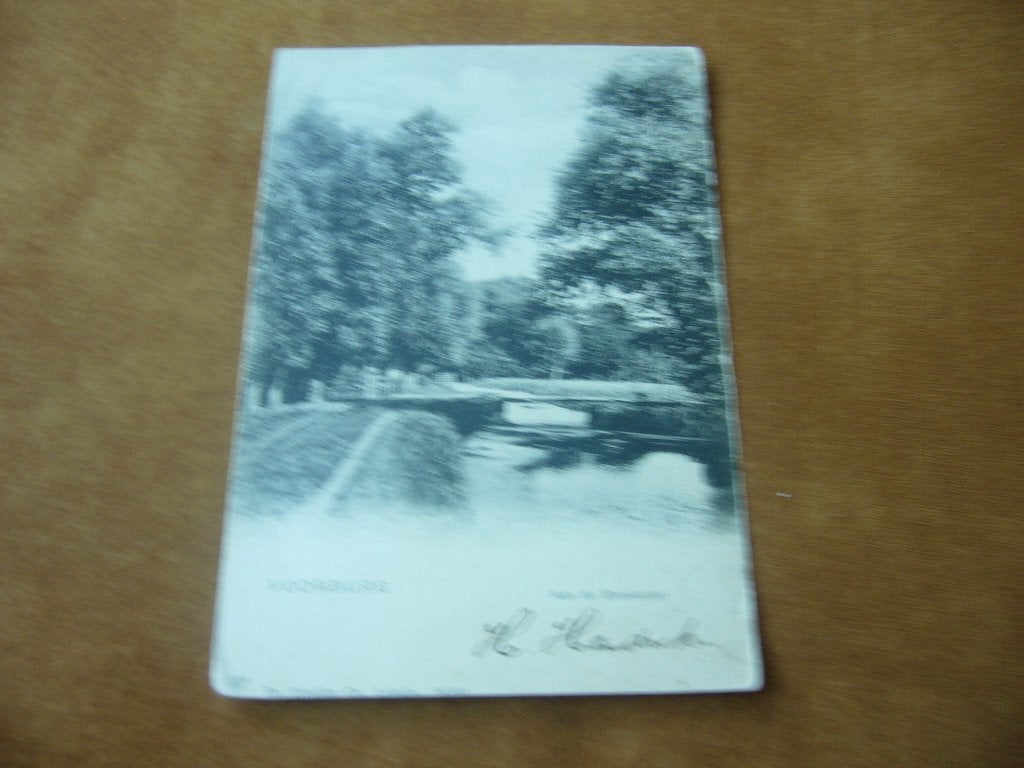 VOORBURG  =  AAN DE BROEKSLOOT  BRIEFKAART, Ophalen of Verzenden, Voor 1920, Gelopen, Zuid-Holland