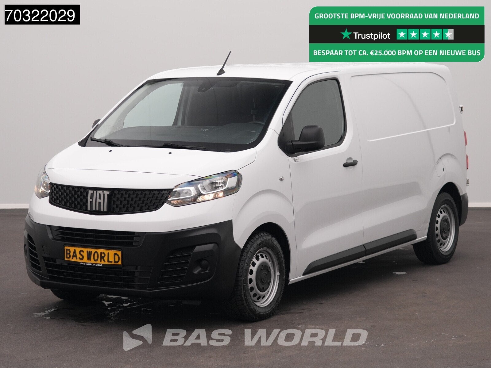 Fiat Scudo 144pk L2H1 Airco Cruise Parkeersensoren Euro6 L2, Stof, Gebruikt, Euro 6, 4 cilinders