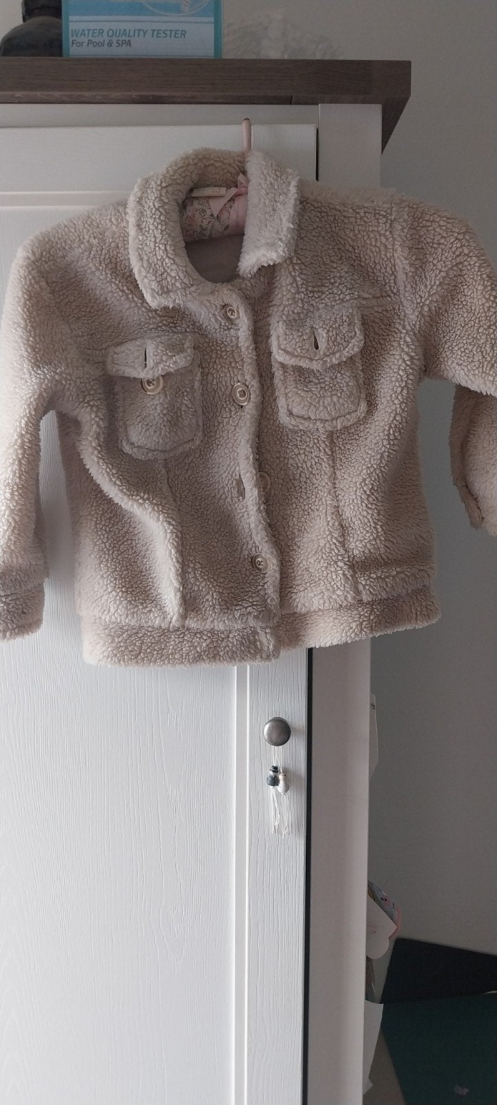 beige jasje size 6 van Zara, Gebruikt, Meisje, Ophalen of Verzenden, Zara
