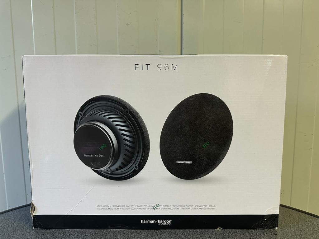 HARMAN KARDON FIT96M – 2X 55 WATT RMS autospeakess ovaal, Ophalen of Verzenden, Zo goed als nieuw
