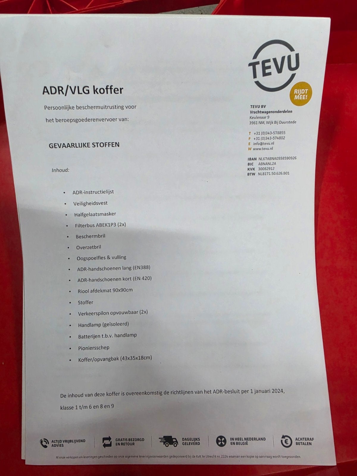 adr koffers, Ophalen, Nieuw, Overige merken