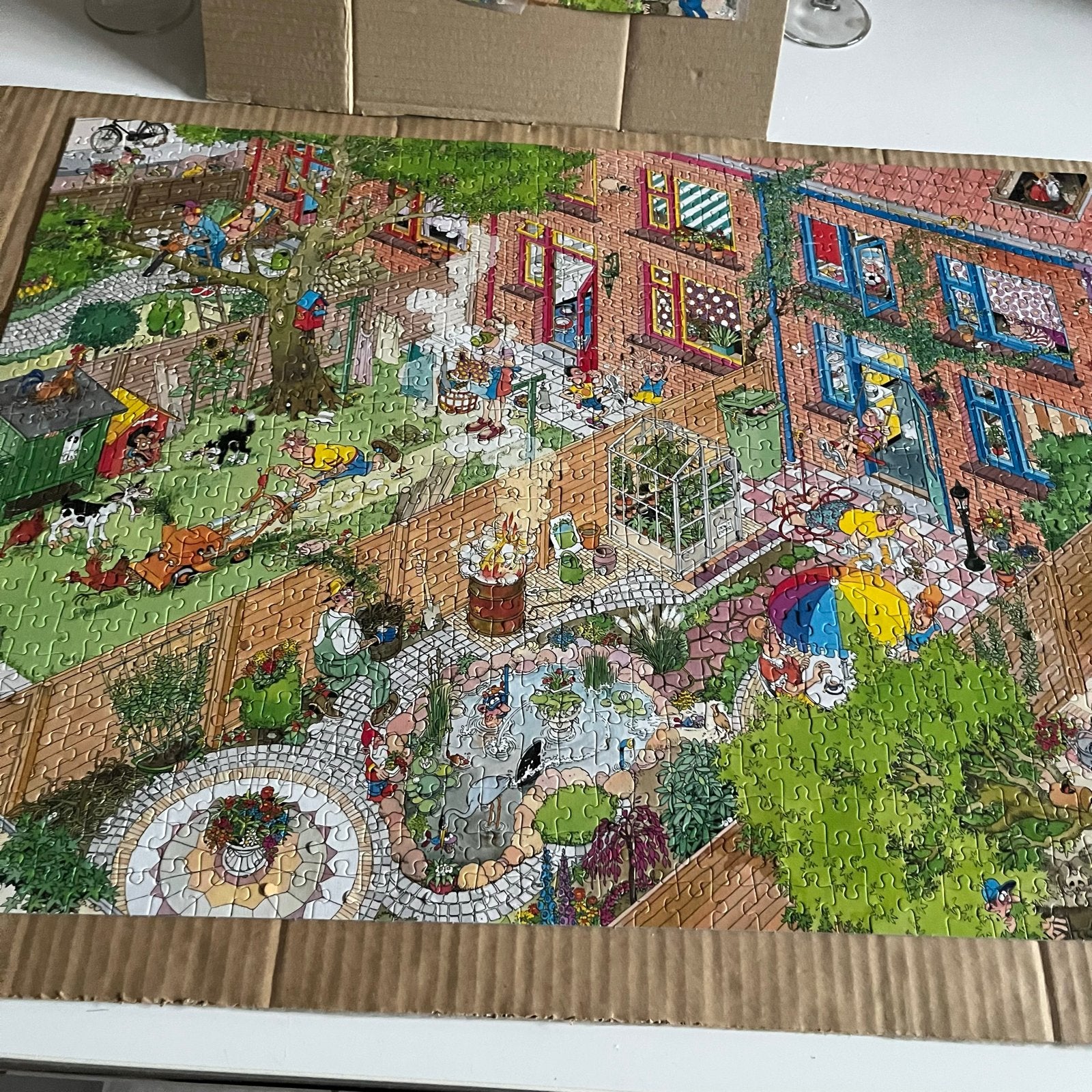 Jan van Haasteren Comic Puzzel - 950 stukjes-ruilen, Ophalen, 500 t/m 1500 stukjes, Zo goed als nieuw, Legpuzzel