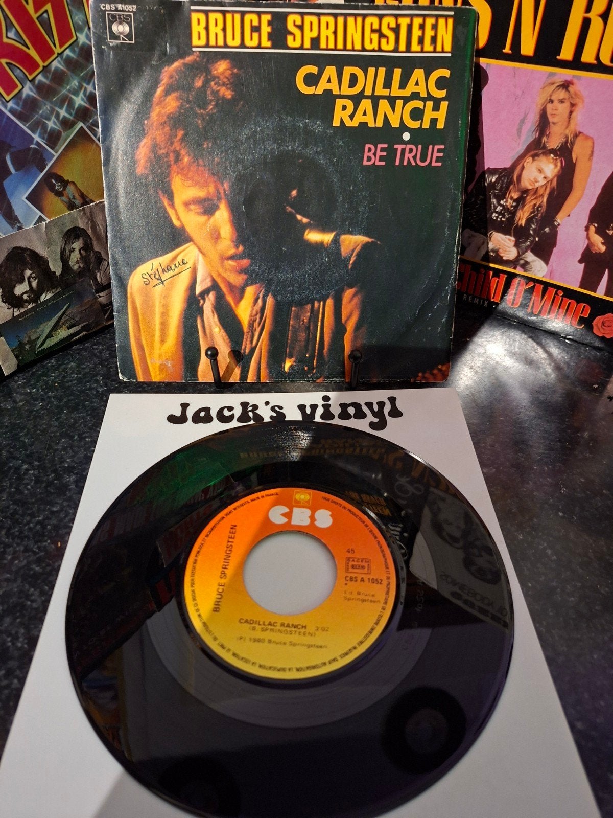 Bruce Springsteen - Cadillac Ranch / Be True 7 inch 1981, Gebruikt, 7 inch, 1980 - 1989, Ophalen of Verzenden