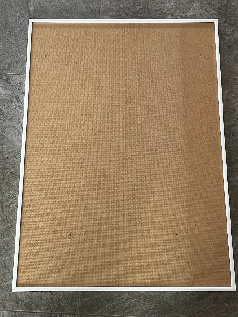 Fotolijst 70x50cm met 2 cm rand, Ophalen, Zo goed als nieuw, Overige typen