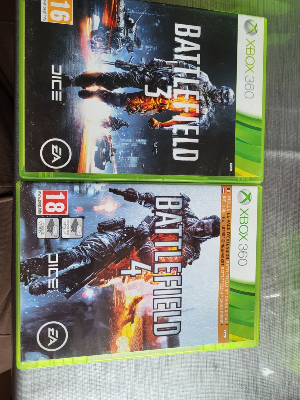 Xbox360 battlefield 3 en 4, Spelcomputers en Games, Games | Xbox 360, Vanaf 18 jaar, Shooter, 1 speler, Ophalen of Verzenden