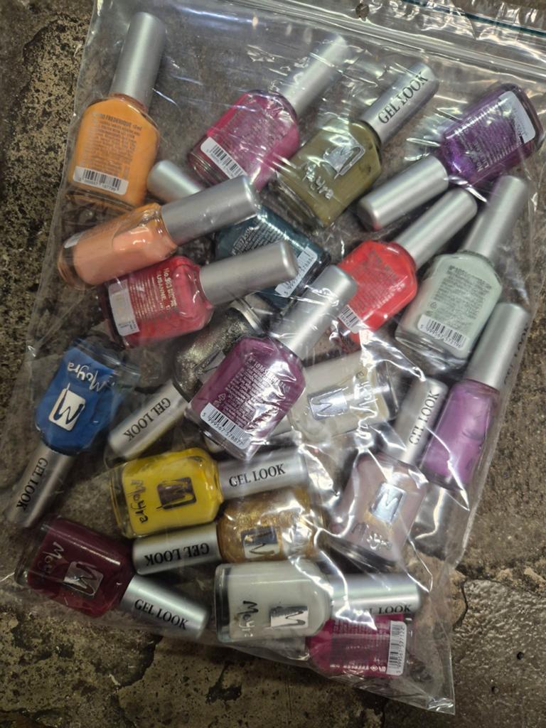 Nieuw zak vol met moyra gel look nagellak, Overige kleuren, Nieuw, Ophalen of Verzenden, Handen en Nagels