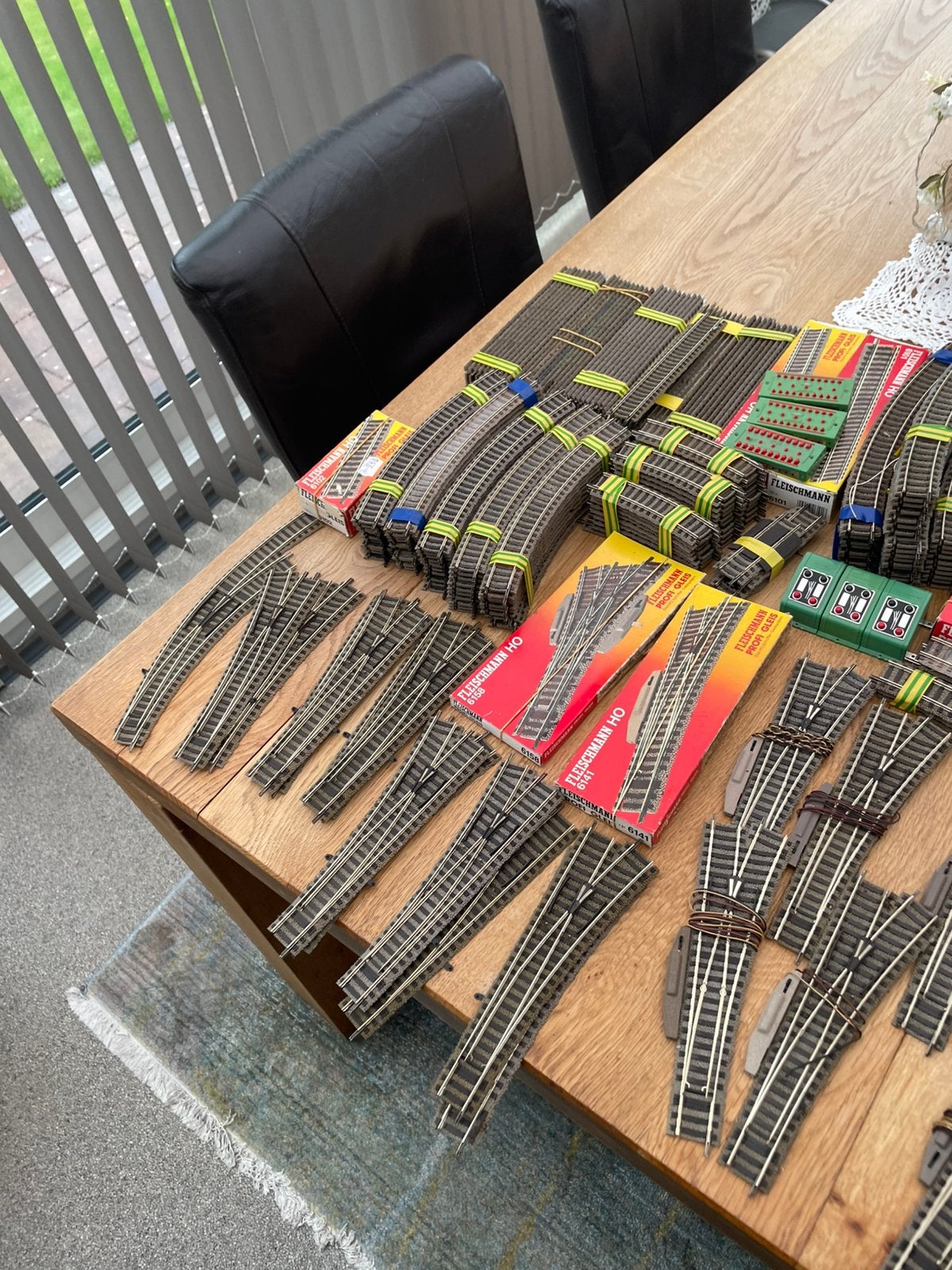 Fleischmann profirails,wissels etc, Hobby en Vrije tijd, Gebruikt, Gelijkstroom, Fleischmann, Rails