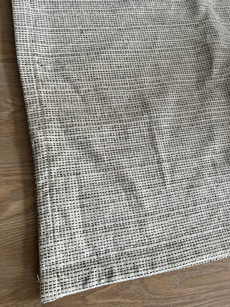 IKEA TIPHEDE Vloerkleed - Grijs/Wit, 80x150 cm, Huis en Inrichting, Ophalen, 100 tot 150 cm, 50 tot 100 cm, Zo goed als nieuw