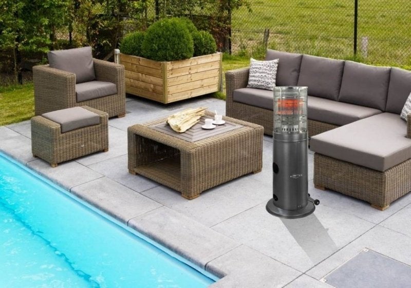 Area Lounge Heater – Eurom | Nieuw | Direct leverbaar |, Tuin en Terras, Terrasverwarmers, Ophalen of Verzenden, Nieuw, Gas, Vloer