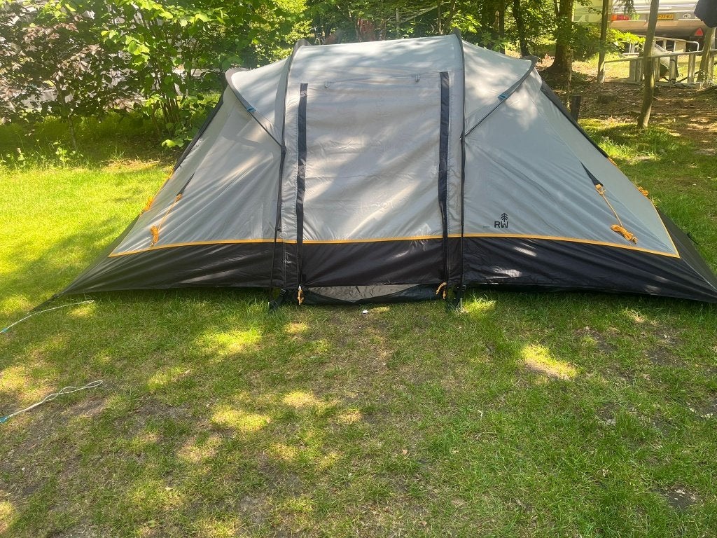 Tent Aspen vis a vis, Caravans en Kamperen, Tenten, tot en met 2, Zo goed als nieuw, Ophalen of Verzenden