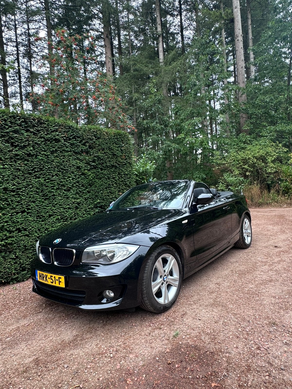 BMW 1-Serie 2.0 118I Cabrio 2012 Zwart, 1-Serie, 1995 cc, Cabriolet, 4 stoelen