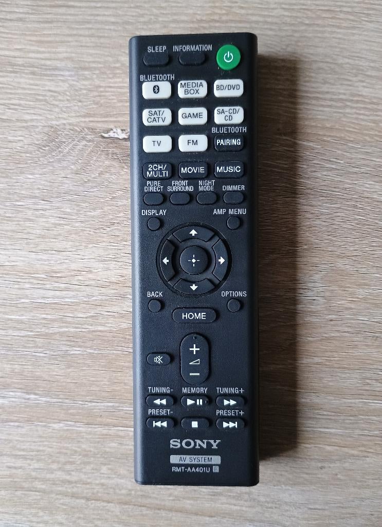 Sony rmt-aa401u afstandsbediening origineel, Ophalen of Verzenden, Gebruikt, Origineel, Receiver of Versterker