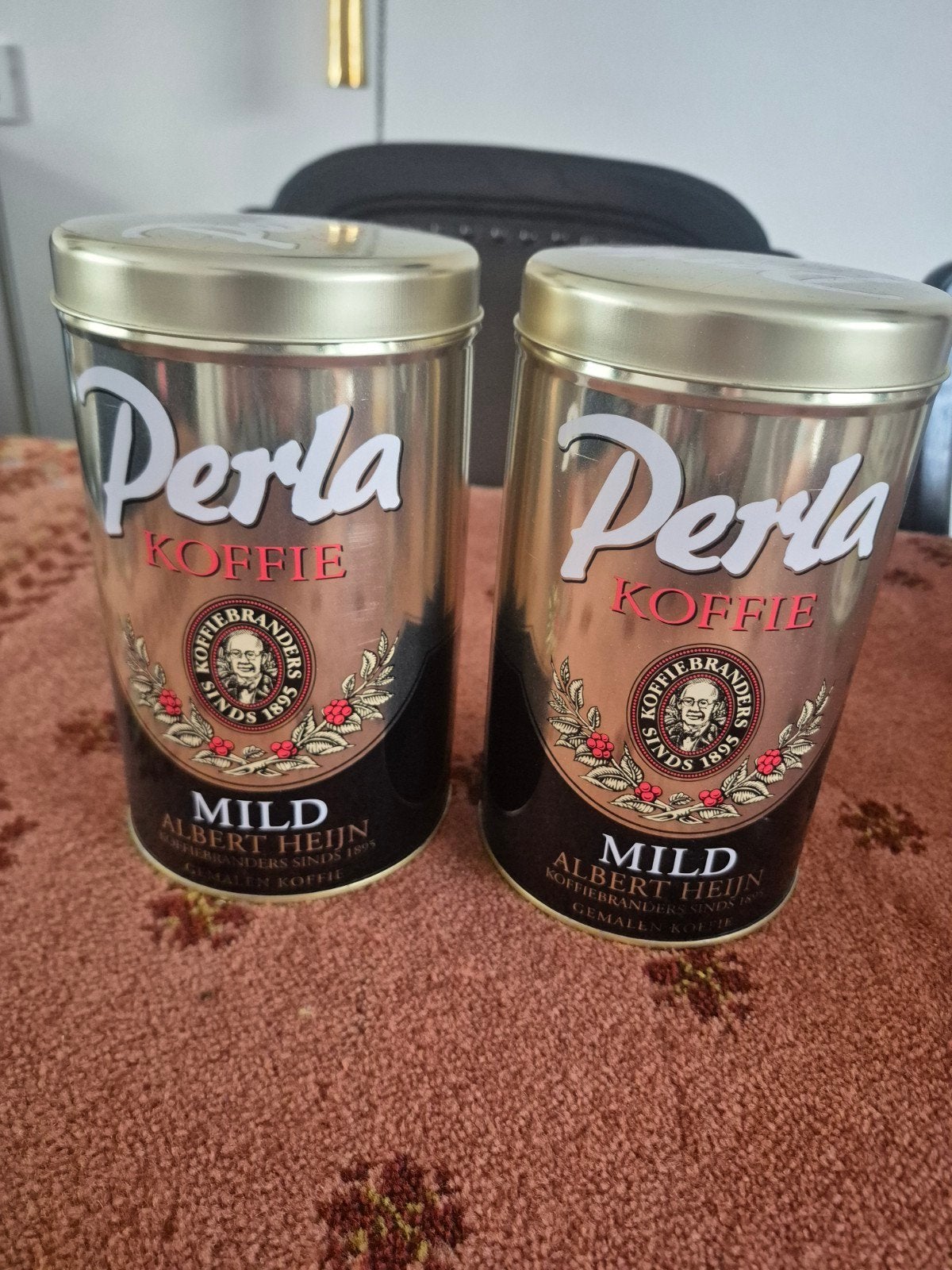 2 Perla Koffieblikken Mild Albert Heijn, Ophalen