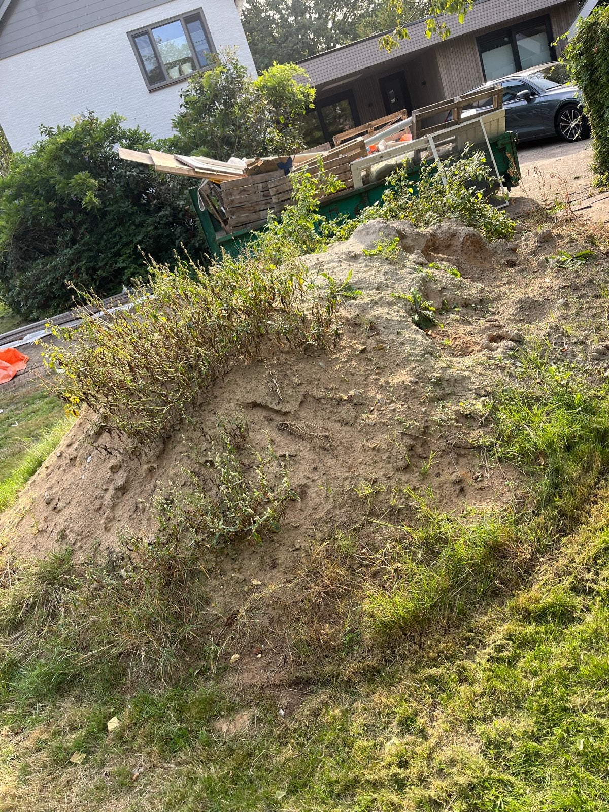 Gele grond / Ophoogzand, Tuin en Terras, Ophalen, Gebruikt, Ophoogzand