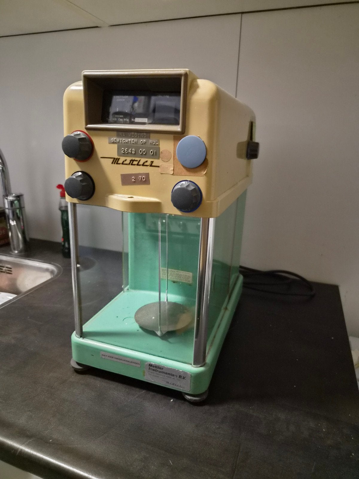 Mettler weegschaal Vintage, Ophalen of Verzenden, Gebruikt
