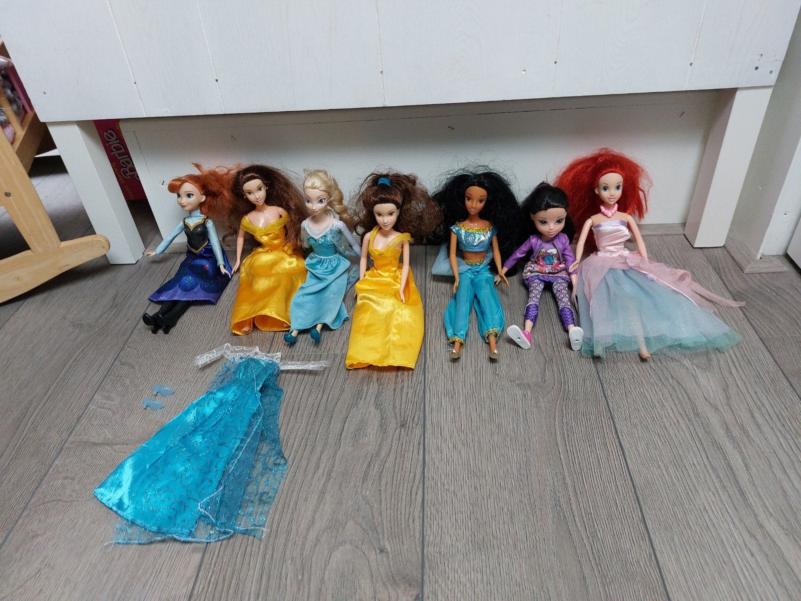 Barbie prinsessen, Ophalen of Verzenden, Gebruikt, Barbie