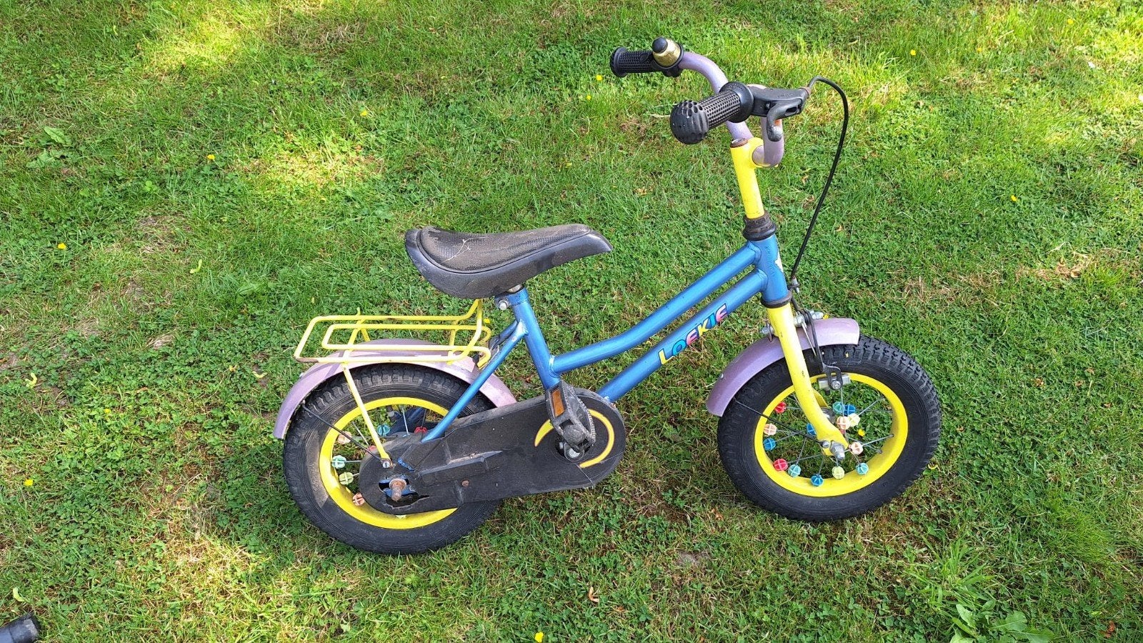 12 inch Loekie kinderfiets evt met 1 paar zijwieltjes, Fietsen en Brommers, Fietsen | Kinderfietsjes, Ophalen of Verzenden, Gebruikt