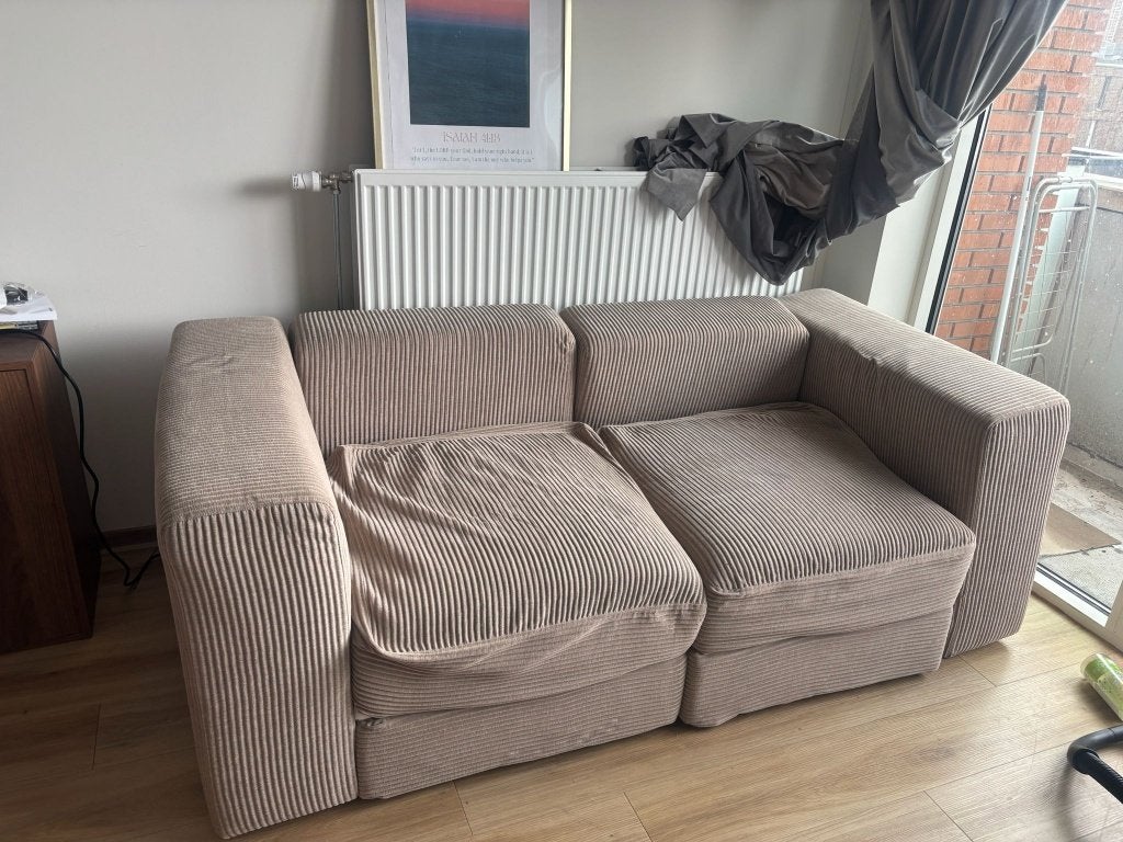 Ikea bank 2-zits JÄTTEBO, Huis en Inrichting, Ophalen, Gebruikt, Tweepersoons, 75 tot 100 cm