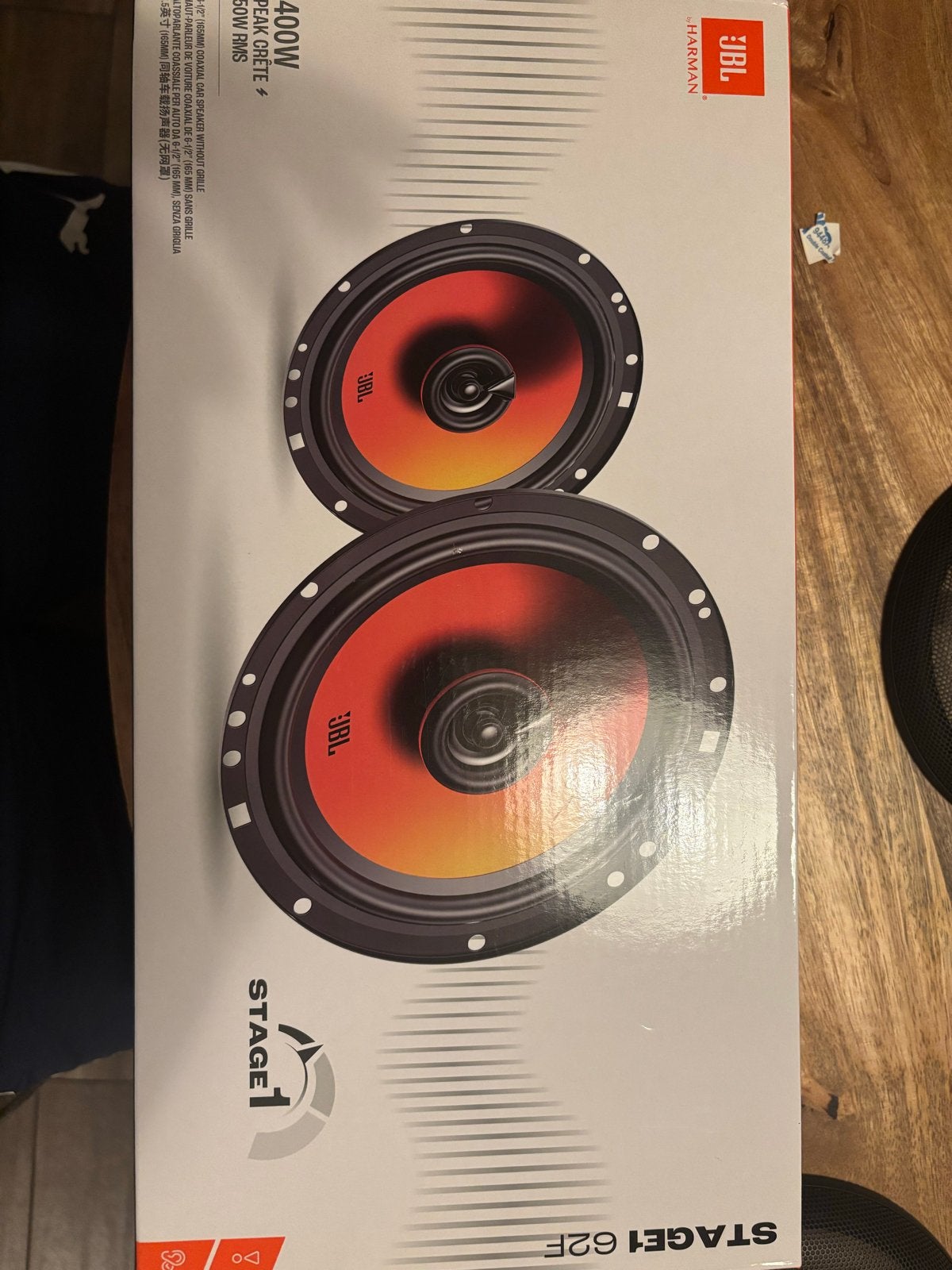 JBL Stage1 62F 400W autospeakers - Nieuw in doos, Auto diversen, Autospeakers, Ophalen, Nieuw